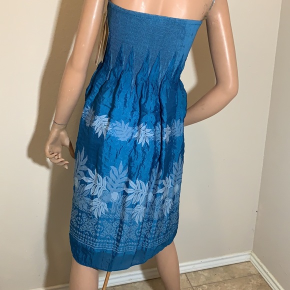 Lapis Strapless Dress, NWT - Picture 4 of 5